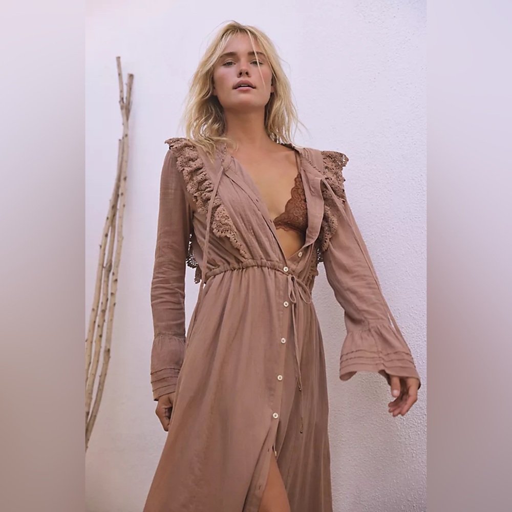 Free People Making Memories Midi Dress